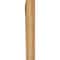 Ekena Millwork Imperial Block Rough Sawn Bracket, Western Red Cedar, 6"W x 40"D x 40"H BKT06X40X40IMP05RWR - alternate 3